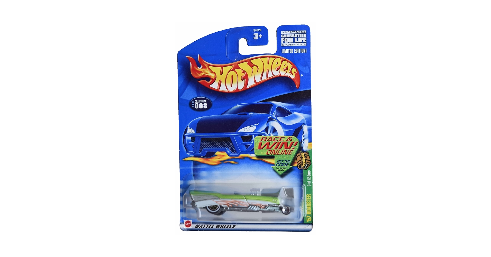 Amazon.com: Hot Wheels 57 Roadster Die-cast Car Model, 3